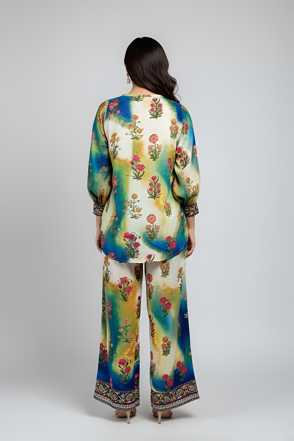 ZARIYA - 2 Piece Printed