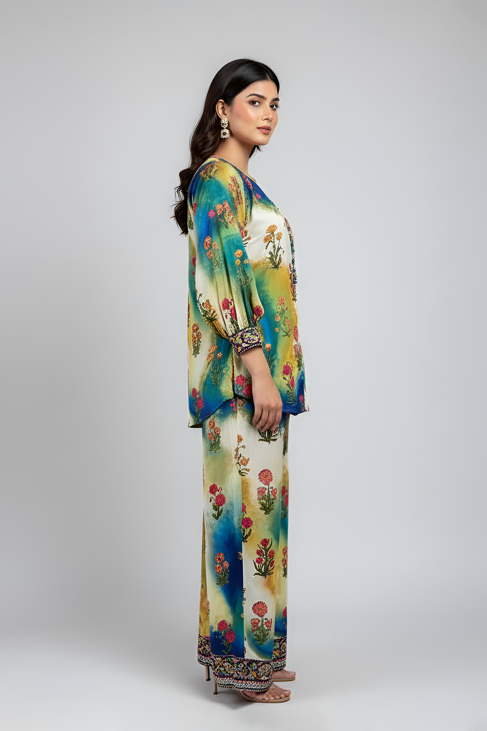 ZARIYA - 2 Piece Printed